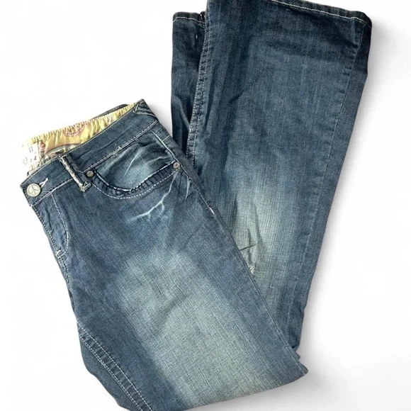 Classic Blue Flare Jeans - Picture 7 of 7